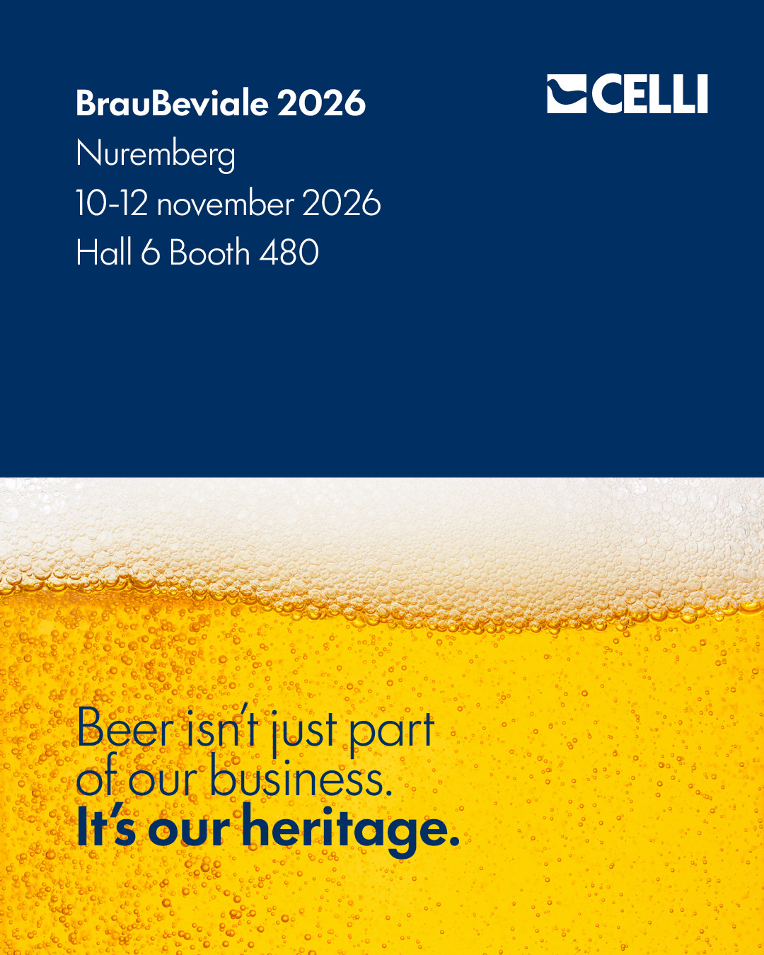 Celli at BrauBeviale 2026