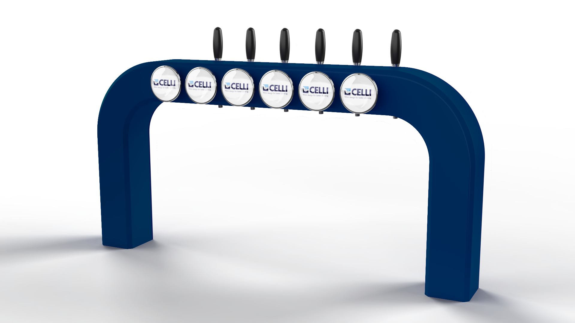 Stage beer font blue front_Celli